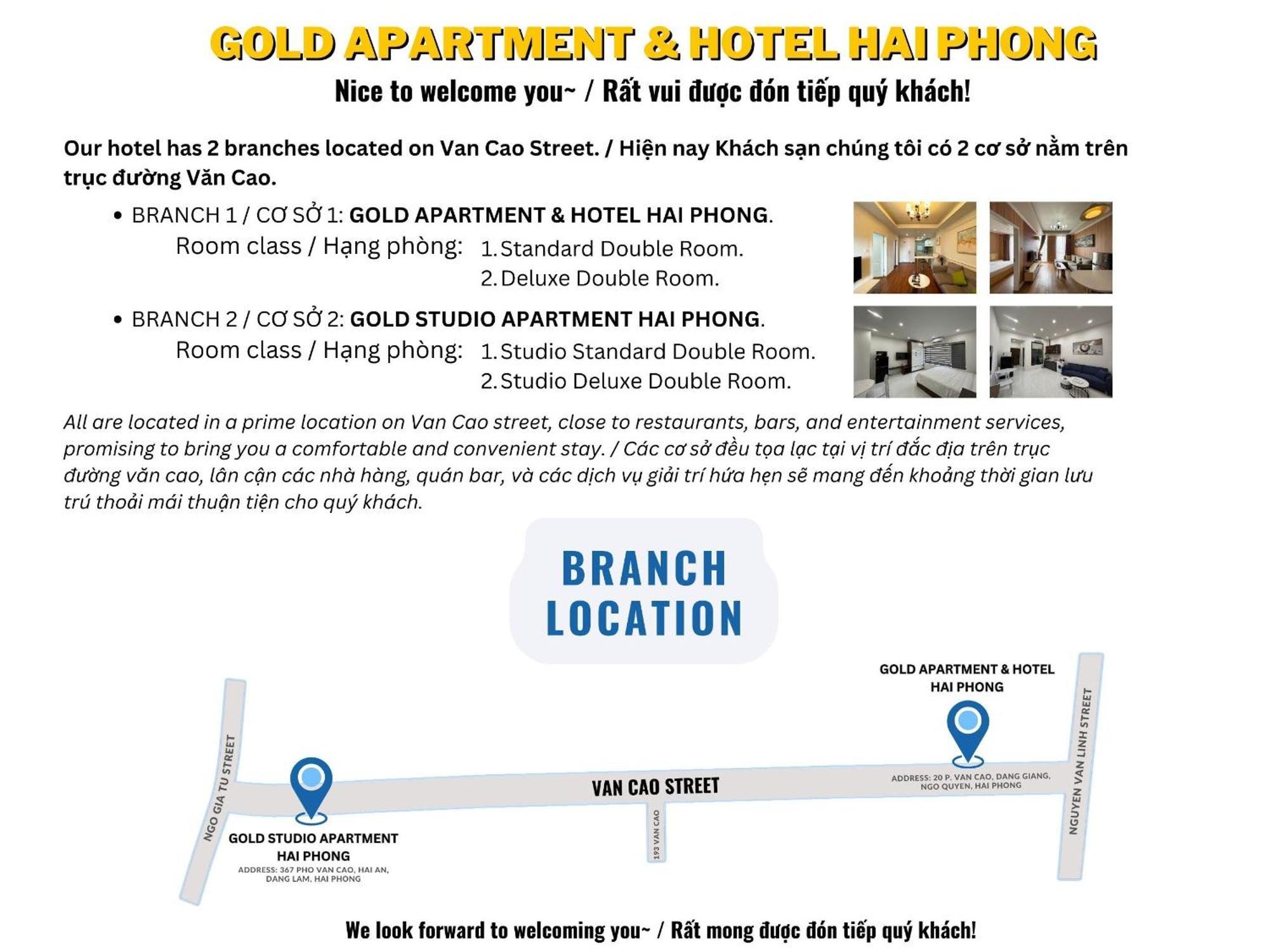 Gold Apartment & Hotel Thành phố Hải Phòng Ngoại thất bức ảnh